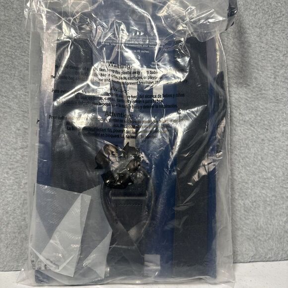 TOMMY HILFIGER BLACK CONVERTIBLE SUSPENDERS CLIP TO BUTTON UP TO 42"  NEW - Picture 3 of 5